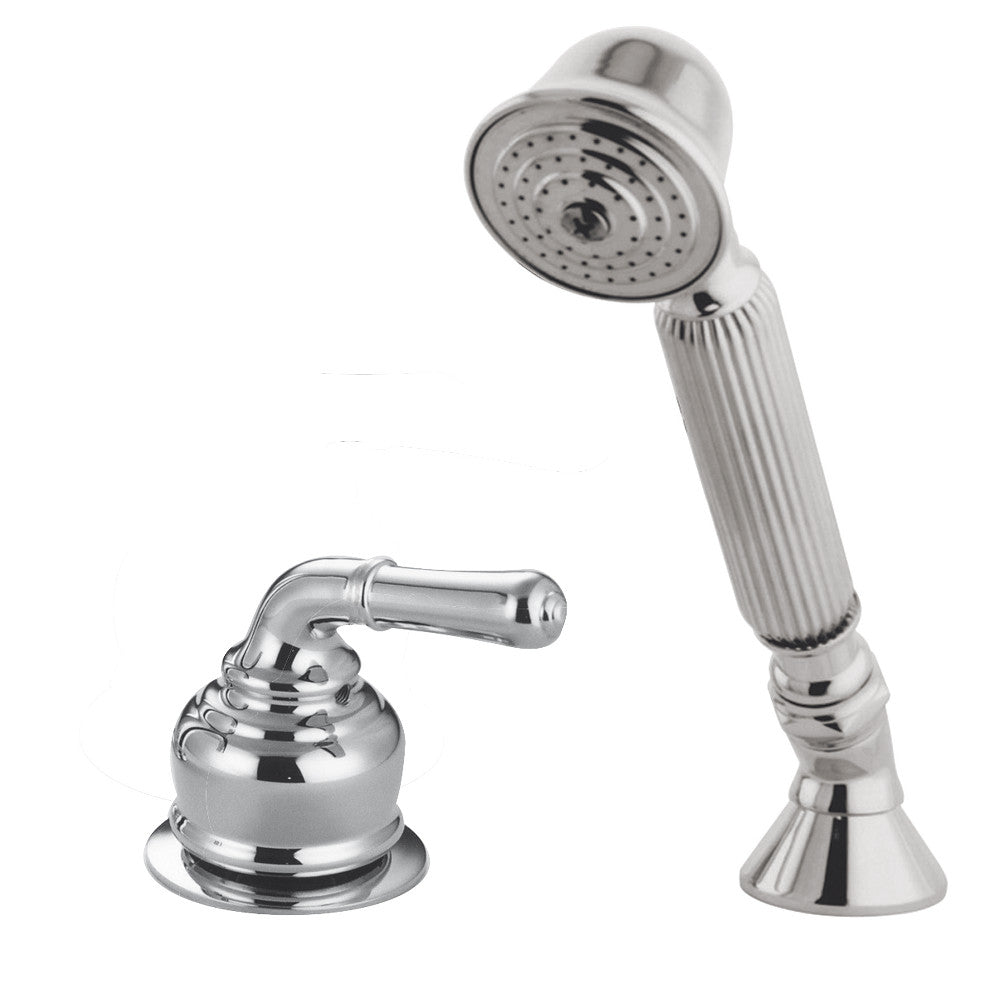 Kingston Brass KSK2361TR Transfer Valve Set for Roman Tub Faucet, Polished Chrome - BNGBath