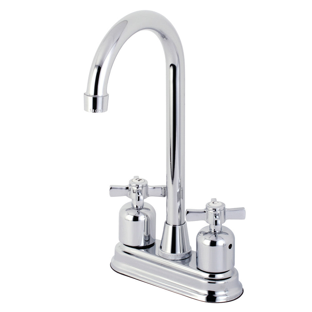 Kingston Brass KB8491ZX Millennium Bar Faucet, Polished Chrome - BNGBath