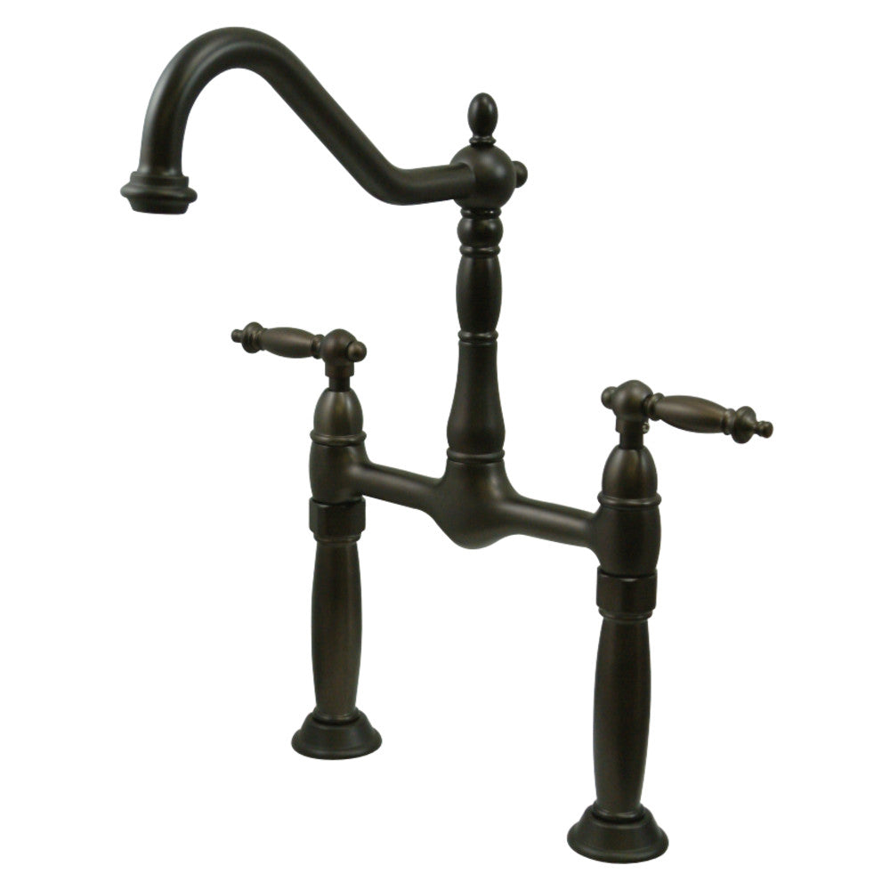 Kingston Brass KS1075TL Vessel Sink Faucet, Oil Rubbed Bronze - BNGBath