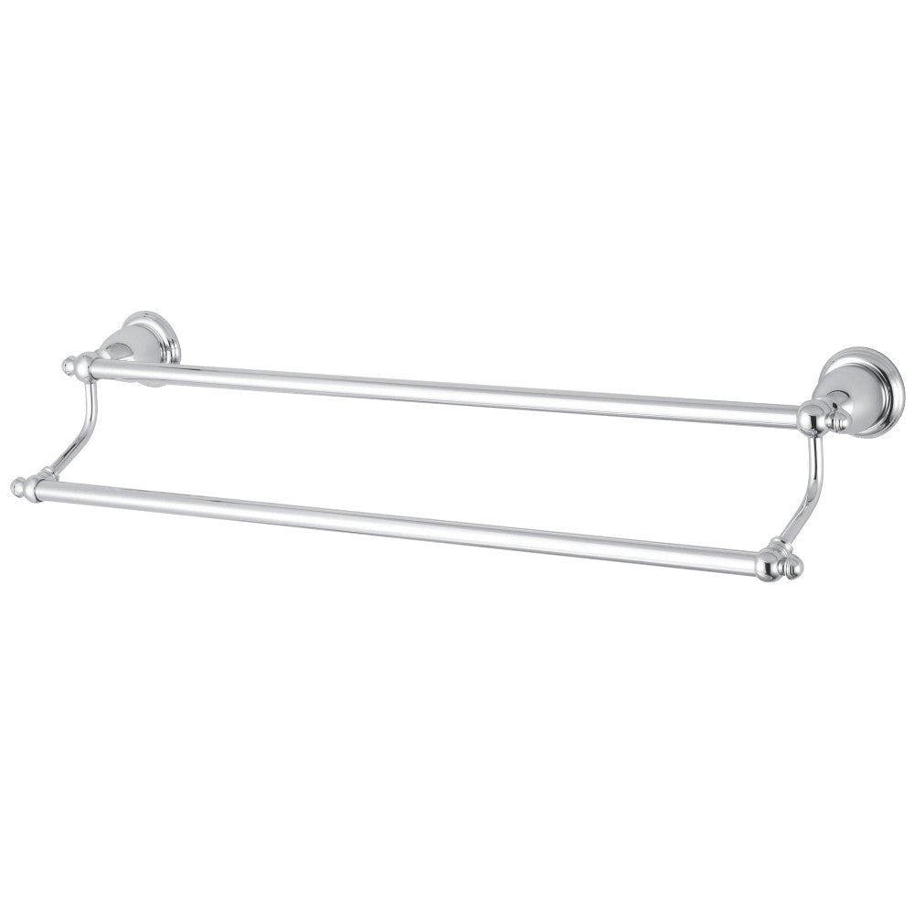 Kingston Brass BA7973C English Vintage 24" Dual Towel Bar, Polished Chrome - BNGBath