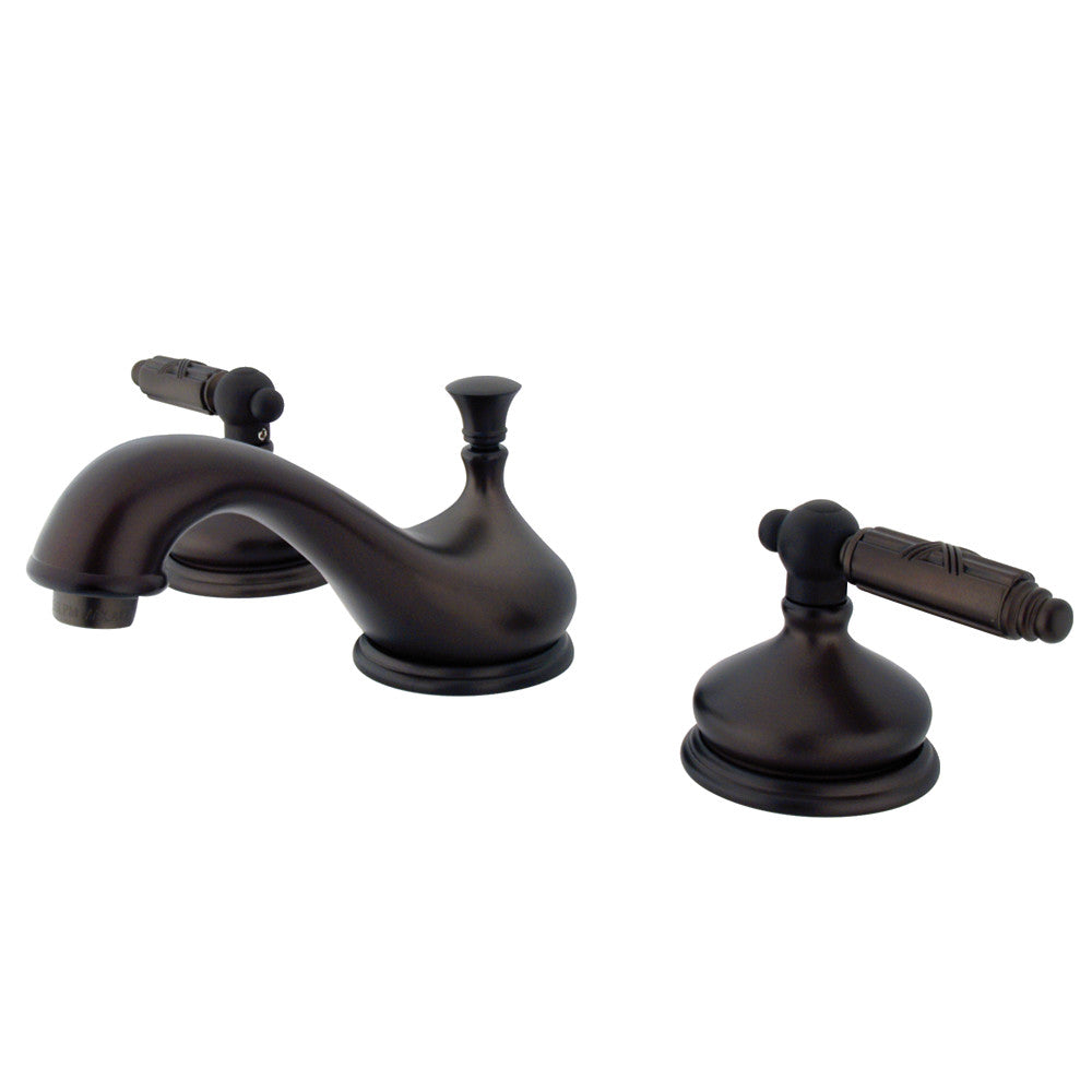 Kingston Brass KS1165GL 8 in. Widespread Bathroom Faucet, Oil Rubbed Bronze - BNGBath