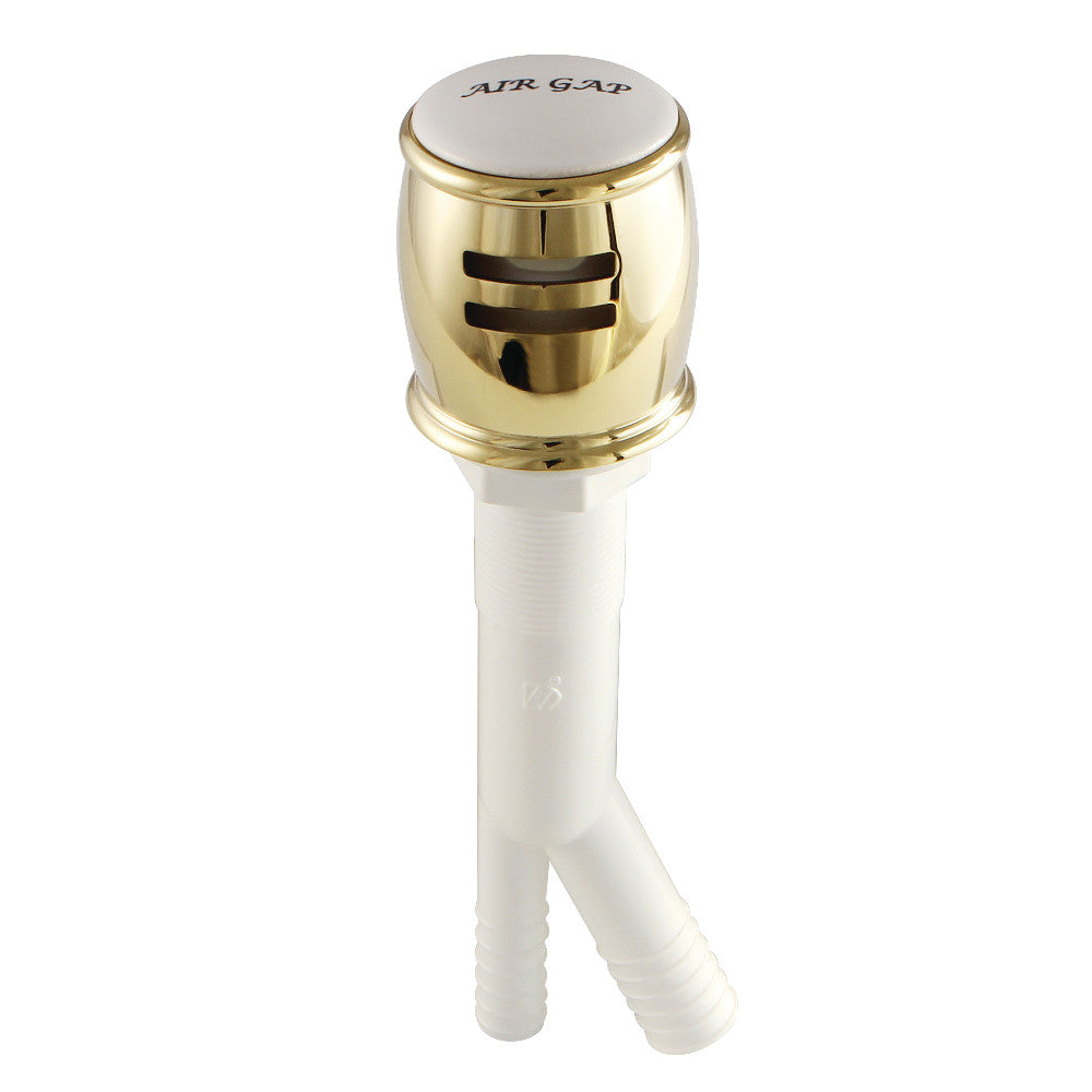 Kingston Brass K511PB Heritage Dishwasher Air Gap, Polished Brass - BNGBath