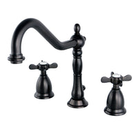 Thumbnail for Kingston Brass KS1995BEX 8 in. Widespread Bathroom Faucet, Oil Rubbed Bronze - BNGBath