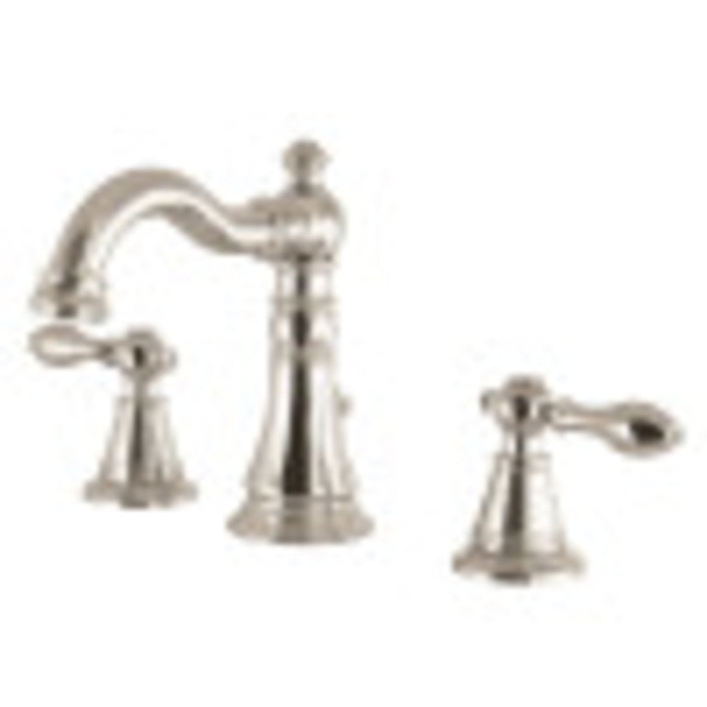 Fauceture FSC1979AL English Classic Widespread Bathroom Faucet, Polished Nickel - BNGBath