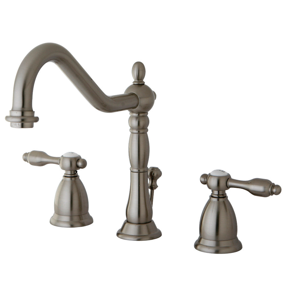 Kingston Brass KS1998TAL 8 in. Widespread Bathroom Faucet, Brushed Nickel - BNGBath