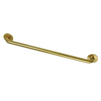 Thumbnail for Kingston Brass GLDR814307 Silver Sage 30-Inch X 1-1/4-Inch OD ADA Grab Bar, Brushed Brass - BNGBath