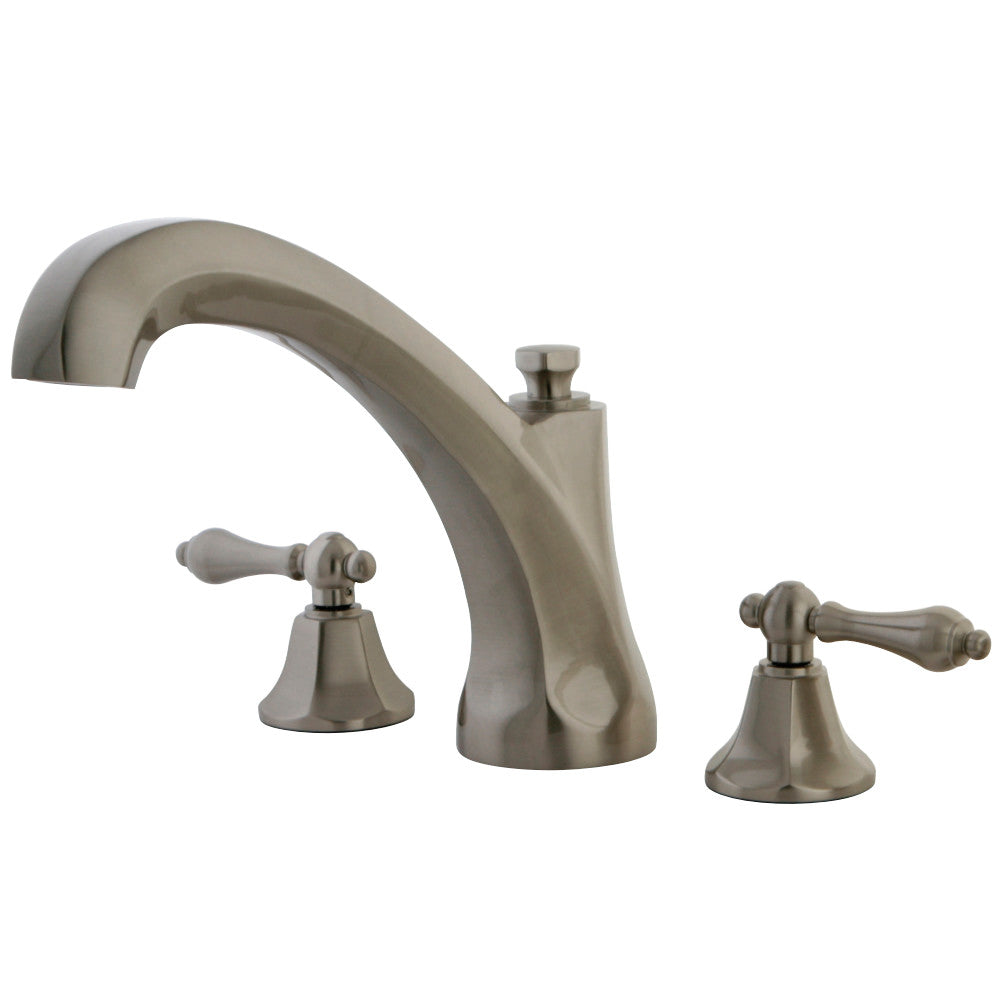 Kingston Brass KS4328AL Metropolitan Roman Tub Faucet, Brushed Nickel - BNGBath