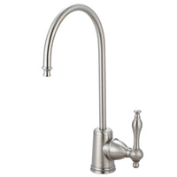 Thumbnail for Kingston Brass KS7198NL Naples Single Handle Water Filtration Faucet, Brushed Nickel - BNGBath