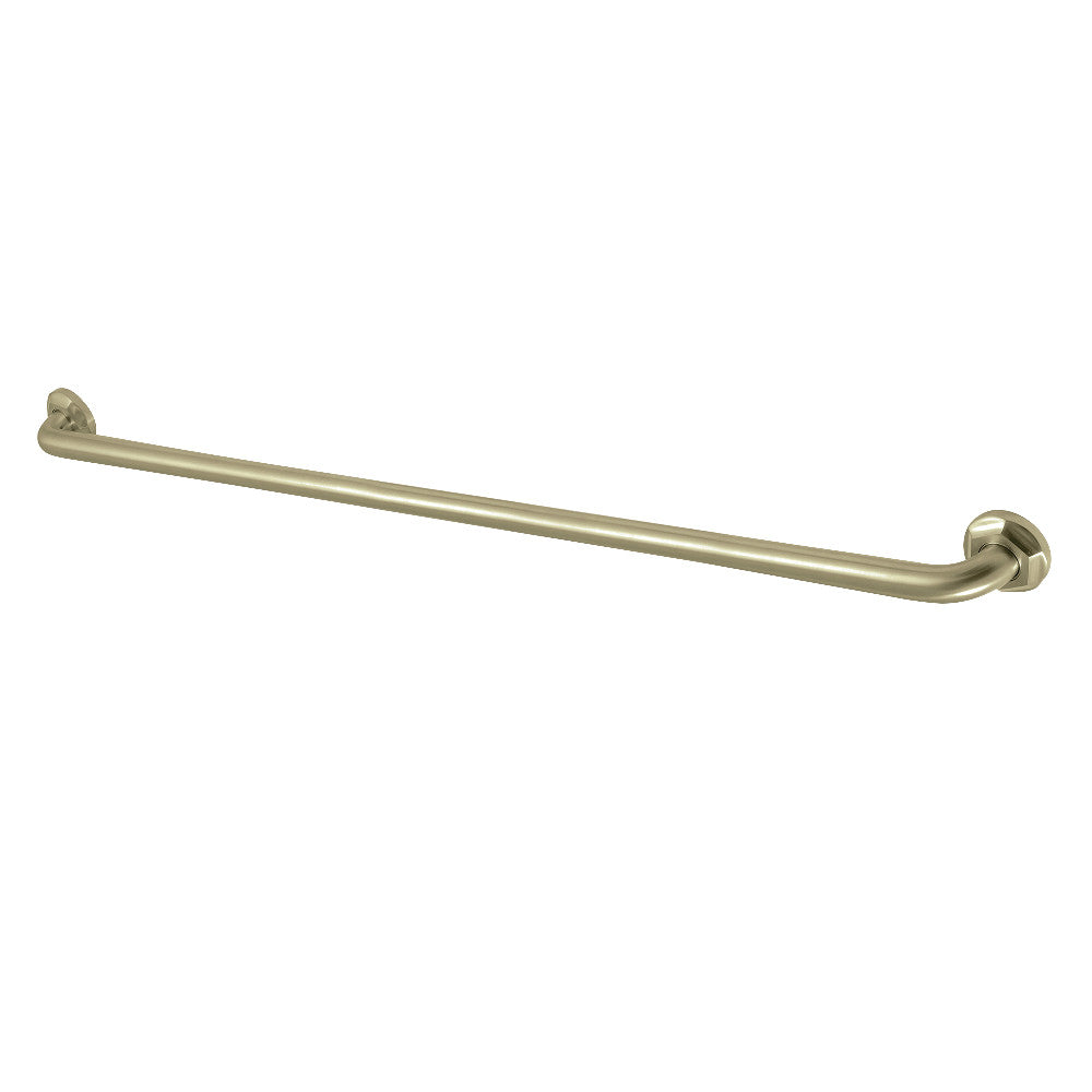 Kingston Brass DR714367 Metropolitan 36" Grab Bar, 1-1/4" Diameter, Brushed Brass - BNGBath