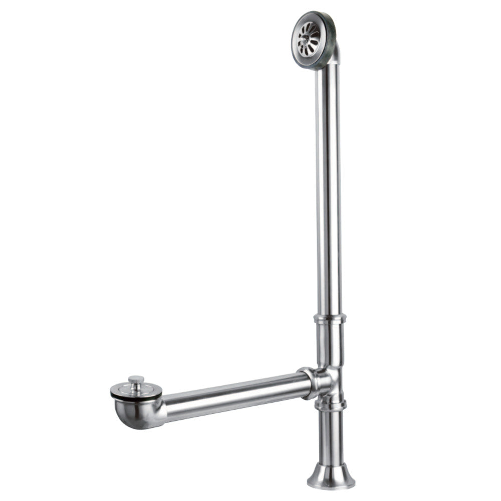 Kingston Brass CC2081 Clawfoot Tub Waste & Overflow Drain, Polished Chrome - BNGBath