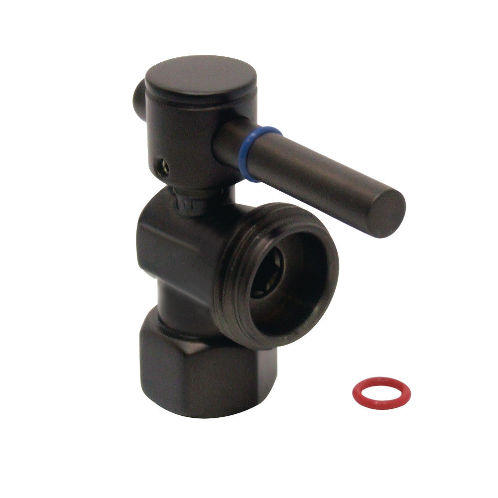 Kingston Brass CC13005DL 1/2" IPS X 3/4" Hose Thread Washing Machine Valve, Oil Rubbed Bronze - BNGBath