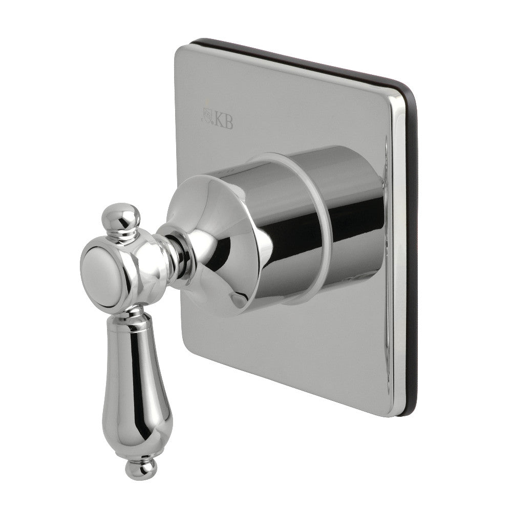 Kingston Brass KS3041BAL Heirloom 3-Way Diverter Valve with Trim Kit, Polished Chrome - BNGBath