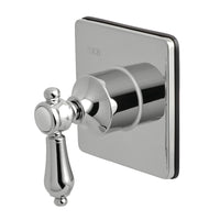 Thumbnail for Kingston Brass KS3041BAL Heirloom 3-Way Diverter Valve with Trim Kit, Polished Chrome - BNGBath