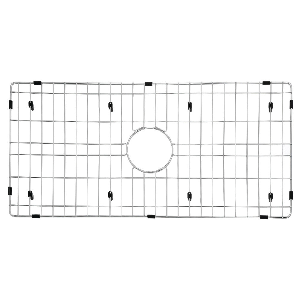 Gourmetier GKFAWR3318 Arcticstone 29"X14" Kitchen Sink Grid, Brushed - BNGBath