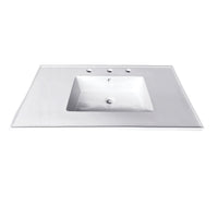 Thumbnail for Continental 31 x 22 Ceramic Vanity Top W/ 3 Holes & Integrated Basin - BNGBath