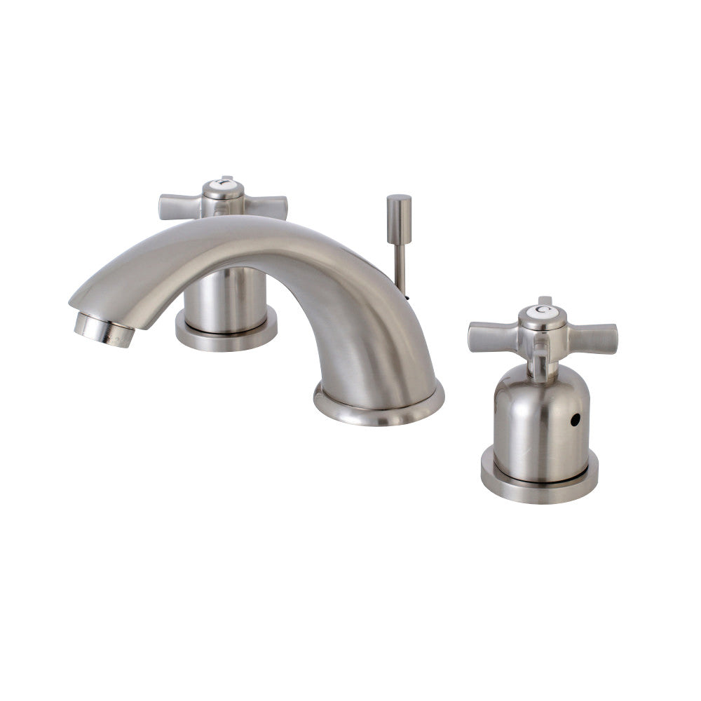 Kingston Brass KB8968ZX 8 in. Widespread Bathroom Faucet, Brushed Nickel - BNGBath