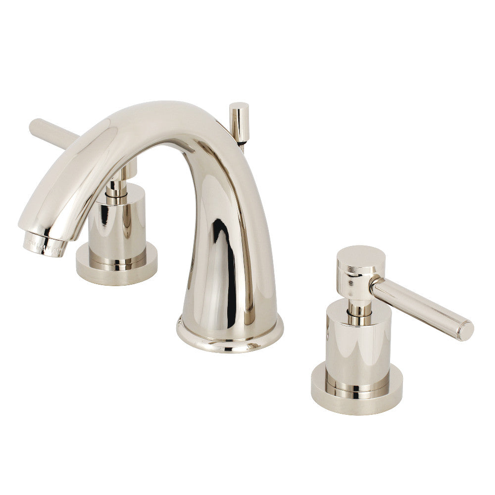 Kingston Brass KS2966DL 8 in. Widespread Bathroom Faucet, Polished Nickel - BNGBath