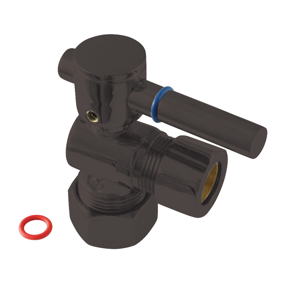 Kingston Brass CC54405DL 5/8" OD Comp X 1/2" OD Comp Angle Stop Valve, Oil Rubbed Bronze - BNGBath