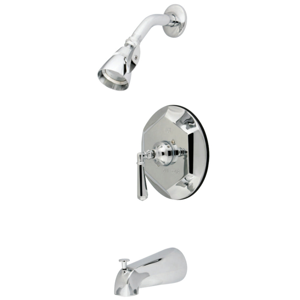 Kingston Brass KB4631HL Metropolitan Tub & Shower Faucet, Polished Chrome - BNGBath