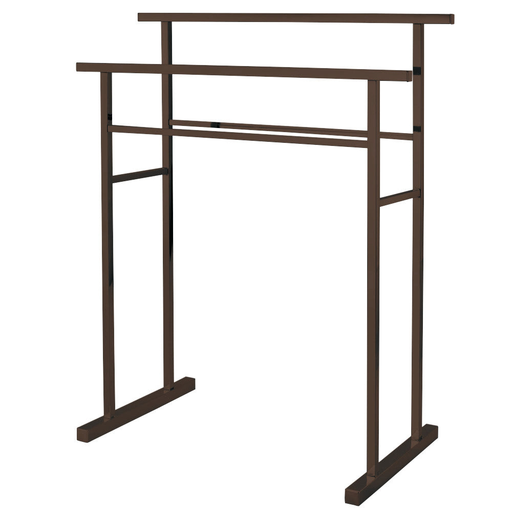 Kingston Brass SCC8245 Edenscape Pedestal Steel Construction Towel Rack, Oil Rubbed Bronze - BNGBath