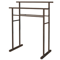 Thumbnail for Kingston Brass SCC8245 Edenscape Pedestal Steel Construction Towel Rack, Oil Rubbed Bronze - BNGBath