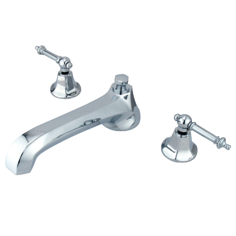 Kingston Brass KS4301TL Metropolitan Roman Tub Faucet, Polished Chrome - BNGBath