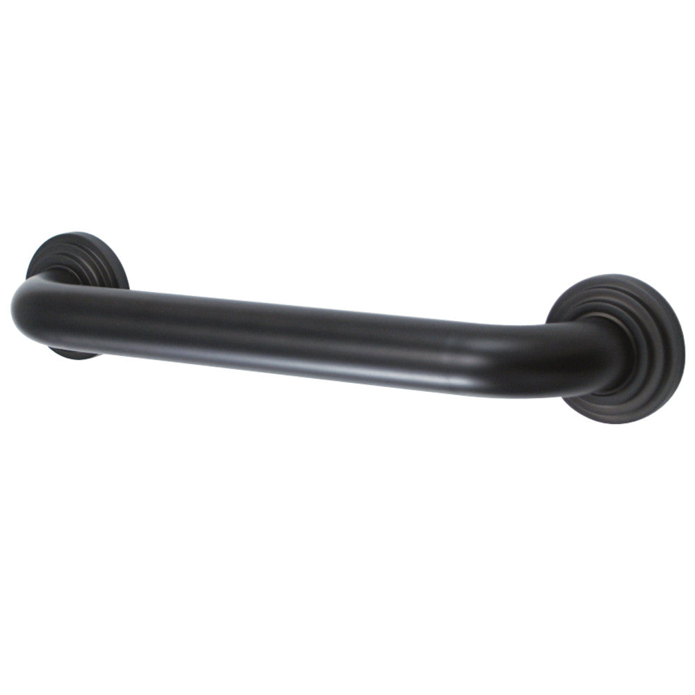 Kingston Brass DR214125 Milano 12-Inch Decorative 1-1/4-Inch OD Grab Bar, Oil Rubbed Bronze - BNGBath