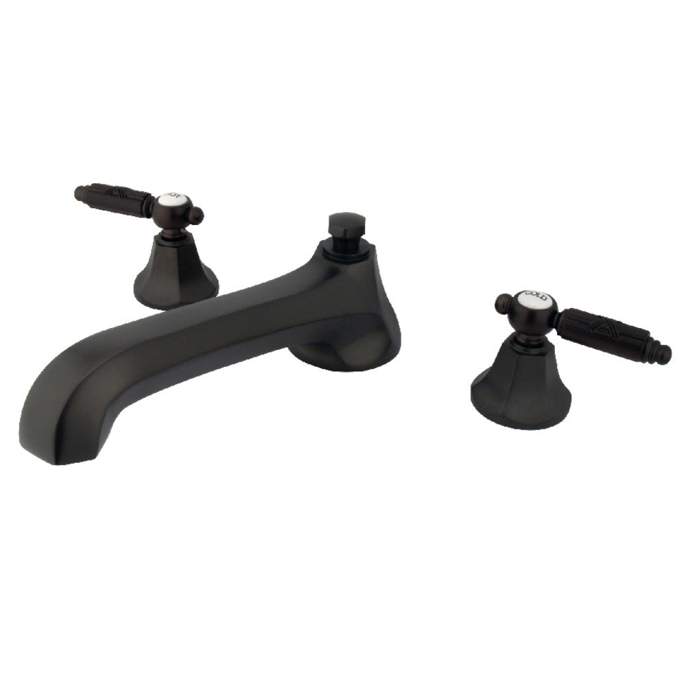 Kingston Brass KS4305GL Georgian Roman Tub Faucet, Oil Rubbed Bronze - BNGBath