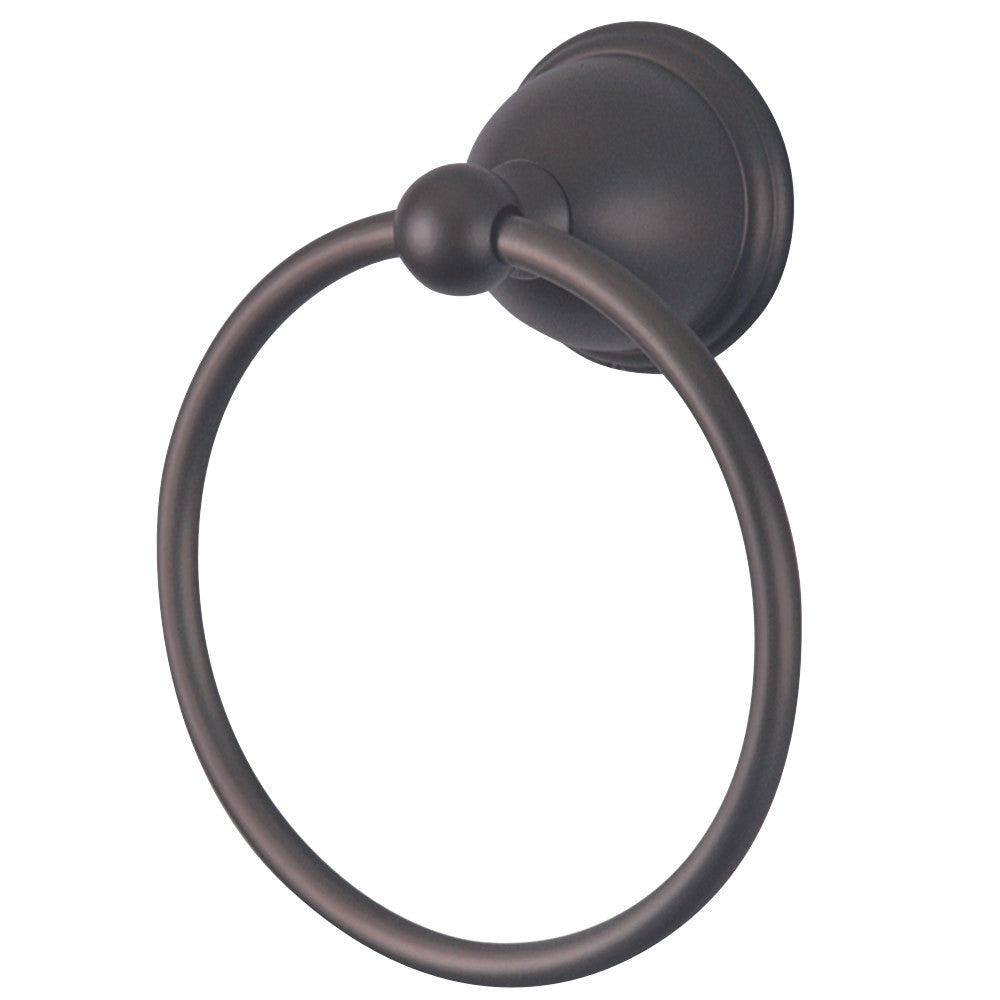 Kingston Brass BA3964ORB Restoration 6" Towel Ring, Oil Rubbed Bronze - BNGBath