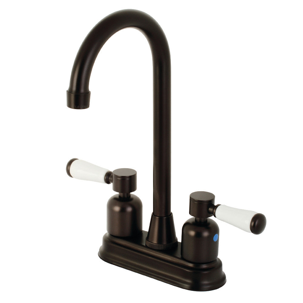 Kingston Brass KB8495DPL Paris Bar Faucet, Oil Rubbed Bronze - BNGBath