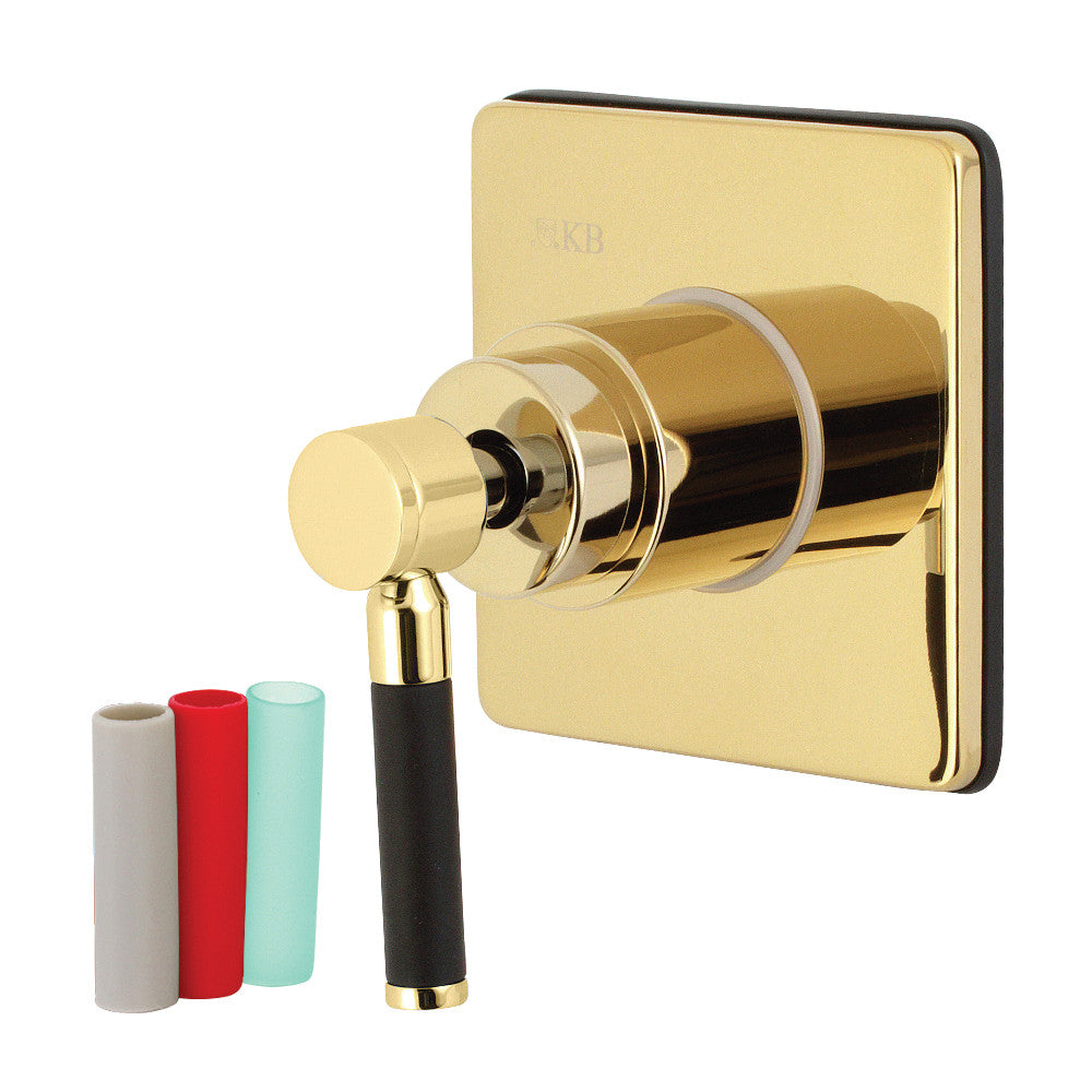 Kingston Brass KS3042DKL Kaiser 3-Way Diverter Valve with Trim Kit, Polished Brass - BNGBath