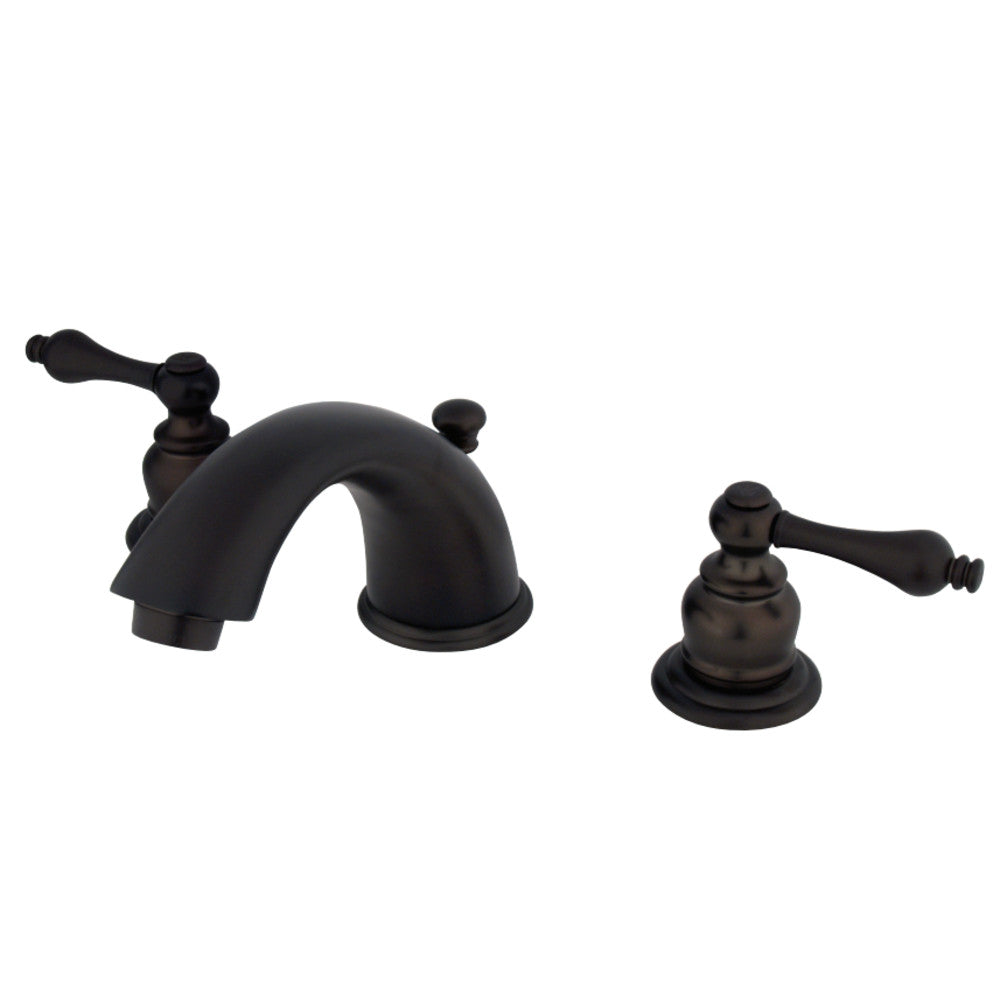 Kingston Brass KB975AL Victorian Widespread Bathroom Faucet, Oil Rubbed Bronze - BNGBath