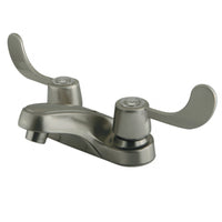 Thumbnail for Kingston Brass GKB188LP 4 in. Centerset Bathroom Faucet, Brushed Nickel - BNGBath