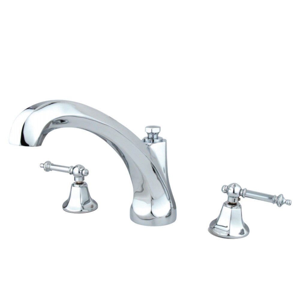 Kingston Brass KS4321TL Metropolitan Roman Tub Faucet, Polished Chrome - BNGBath