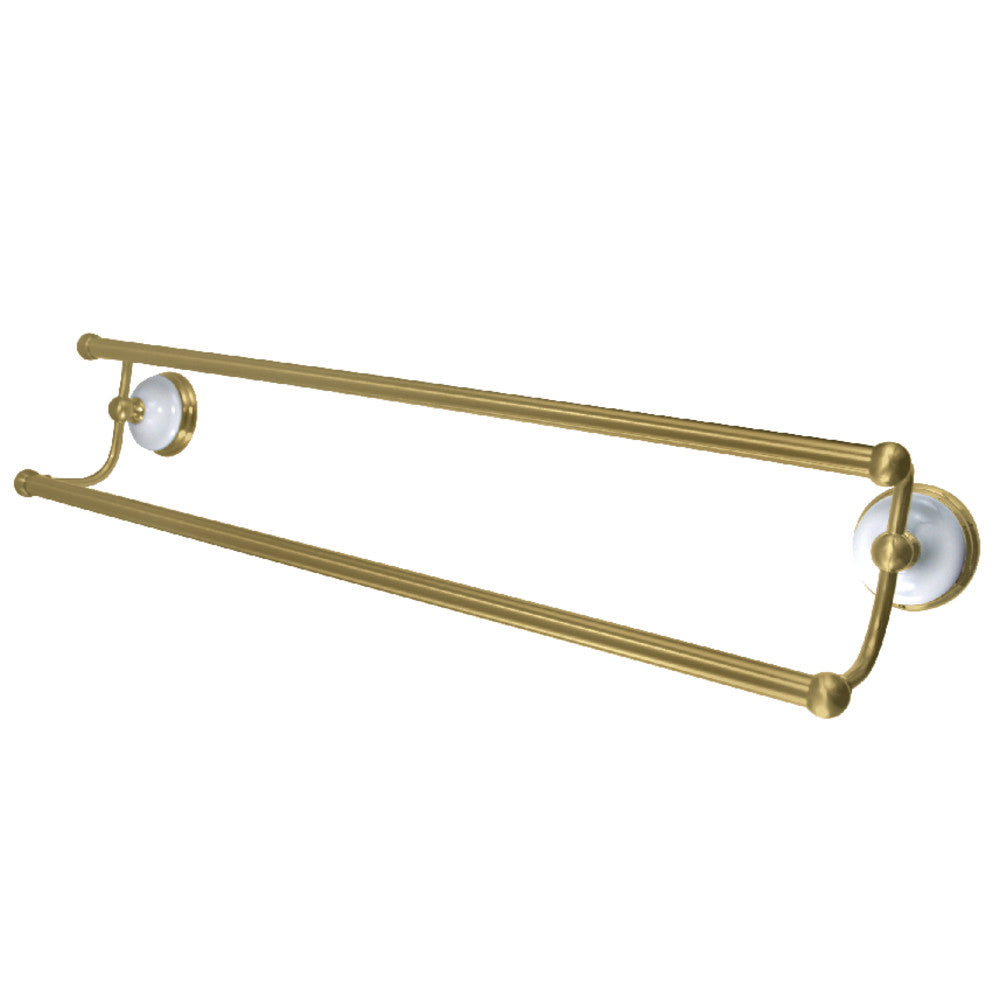 Kingston Brass BA1113BB Victorian 24-Inch Dual Towel Bar, Brushed Brass - BNGBath