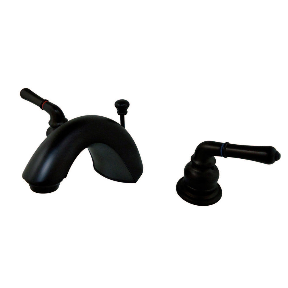 Kingston Brass FB955 Mini-Widespread Bathroom Faucet, Oil Rubbed Bronze - BNGBath