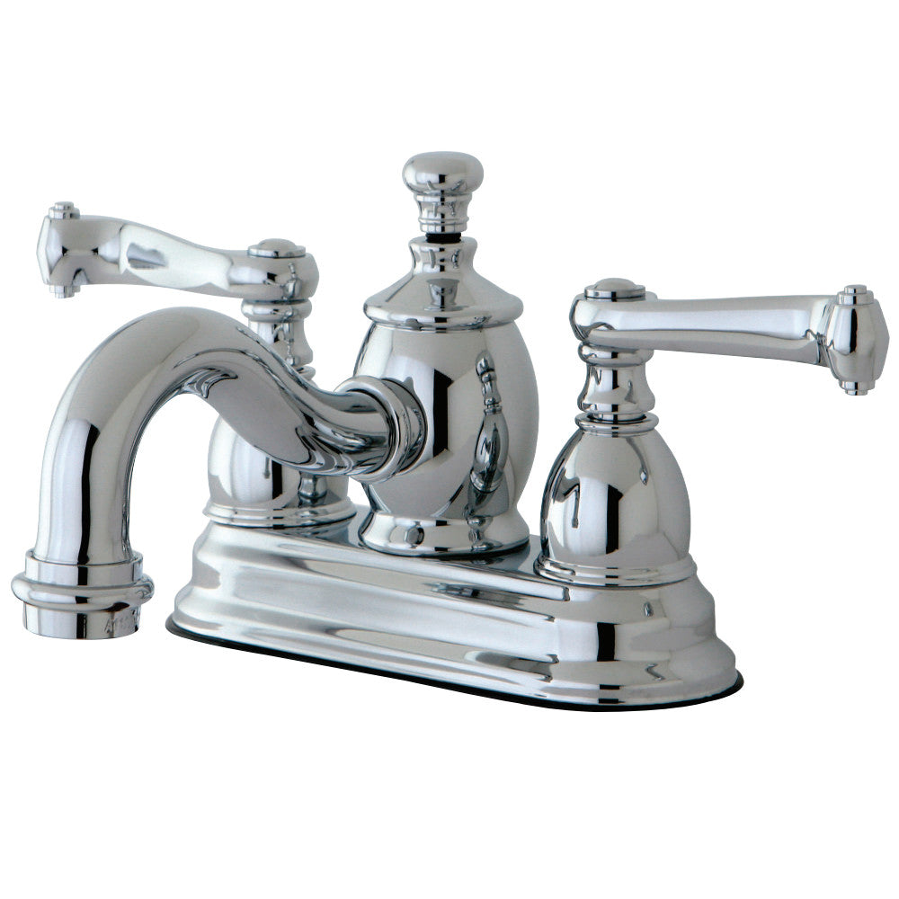 Kingston Brass KS7101FL 4 in. Centerset Bathroom Faucet, Polished Chrome - BNGBath