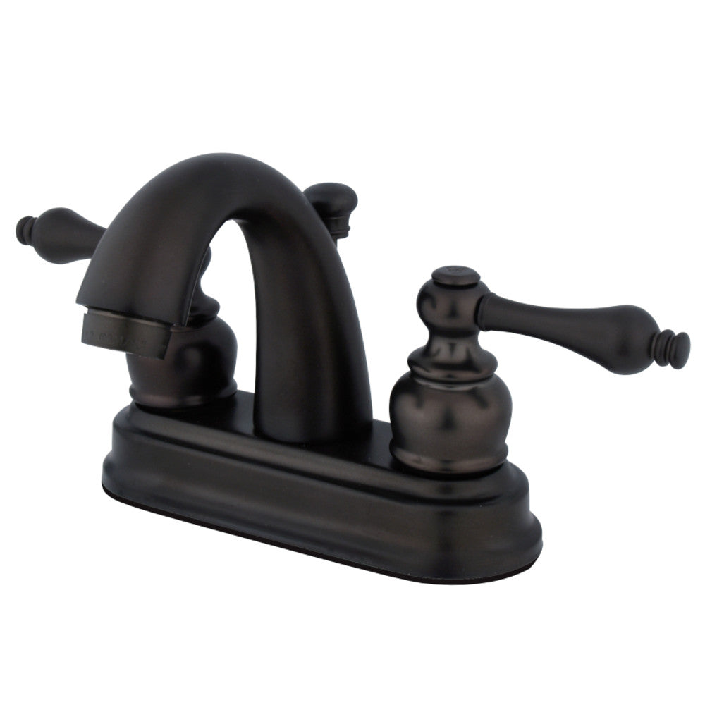 Kingston Brass FB5615AL 4 in. Centerset Bathroom Faucet, Oil Rubbed Bronze - BNGBath