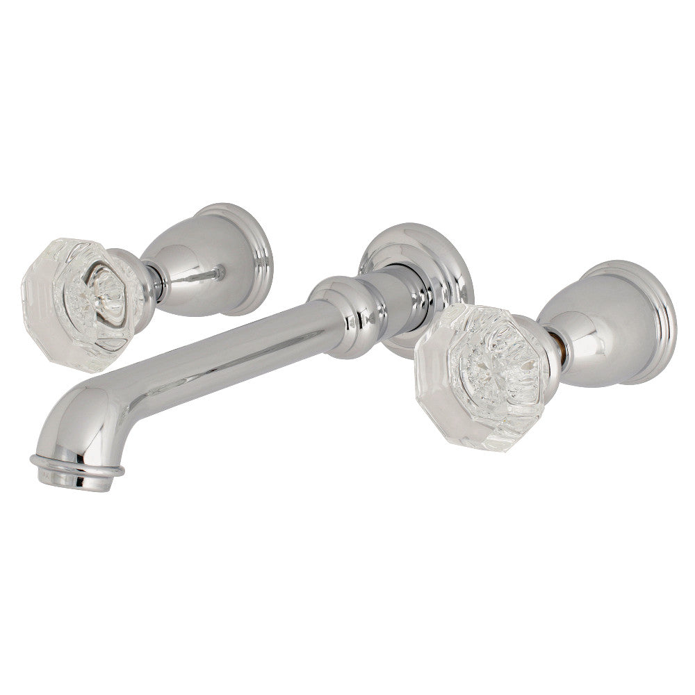 Kingston Brass KS7121WCL Wall Mount Bathroom Faucet, Polished Chrome - BNGBath