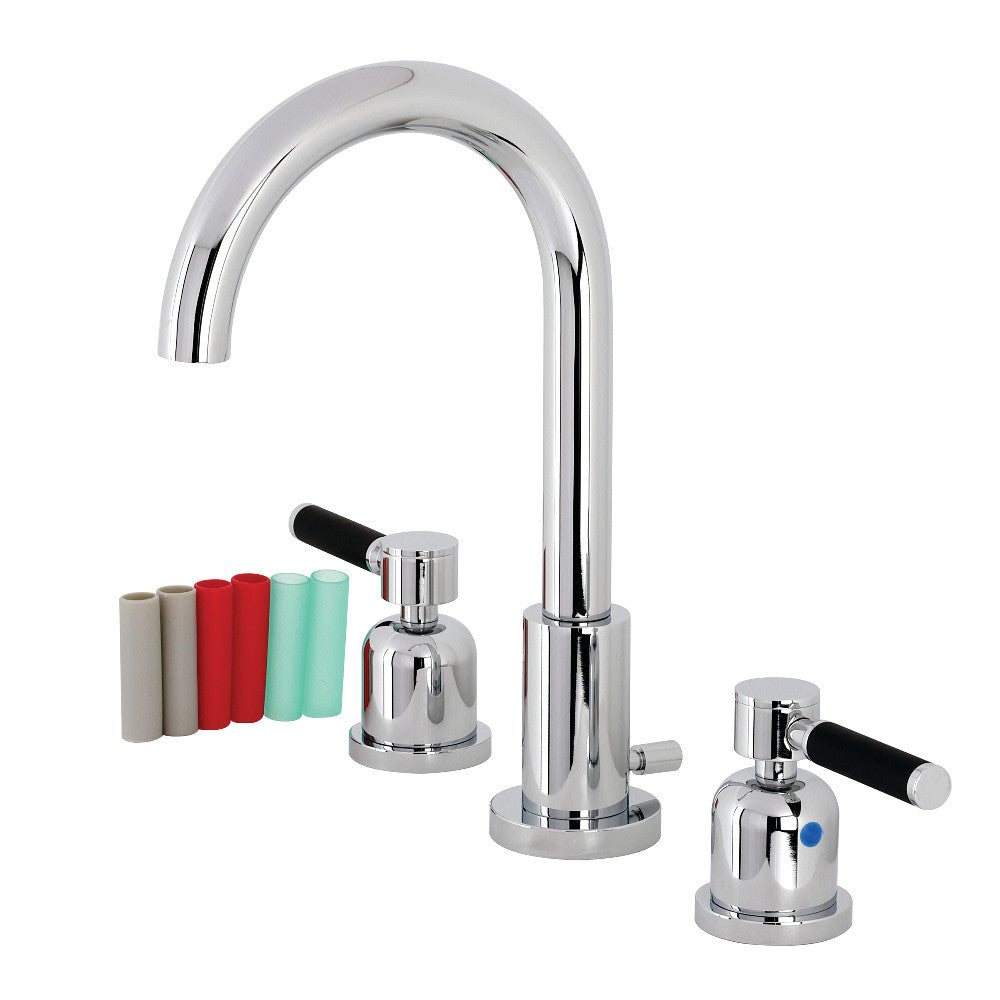 Fauceture FSC8921DKL Kaiser Widespread Bathroom Faucet, Polished Chrome - BNGBath