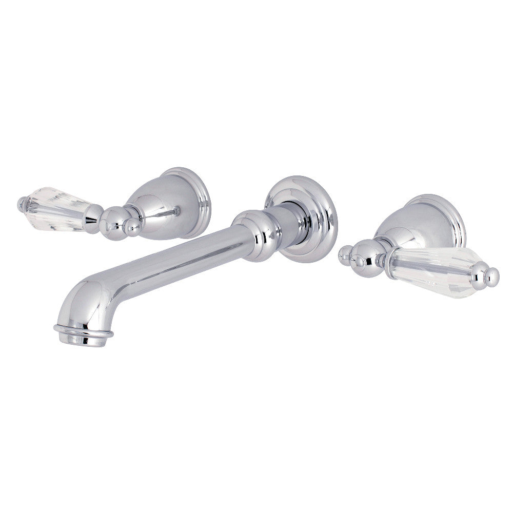 Kingston Brass KS7021WLL Wilshire Wall Mount Roman Tub Faucet, Polished Chrome - BNGBath