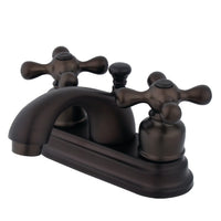 Thumbnail for Kingston Brass KB2605AX 4 in. Centerset Bathroom Faucet, Oil Rubbed Bronze - BNGBath