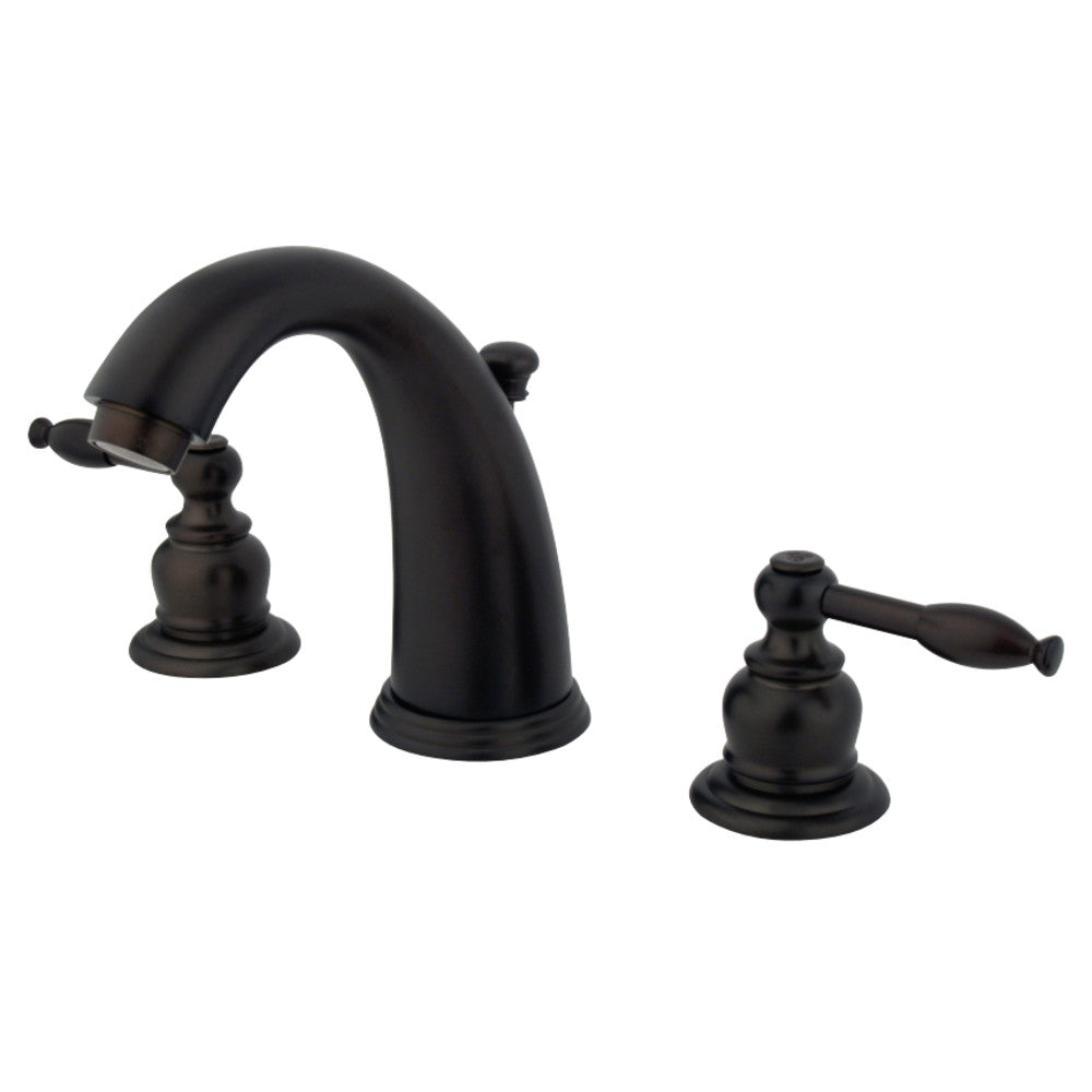 Kingston Brass KB985KL 8-Inch Widespread Bathroom Faucet with Retail Pop-Up, Oil Rubbed Bronze - BNGBath