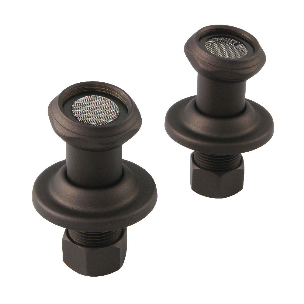 Kingston Brass CAU4105 Vintage Tub Mount Couplers, Oil Rubbed Bronze - BNGBath