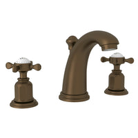 Thumbnail for Perrin & Rowe Edwardian High Neck Widespread Bathroom Faucet - BNGBath