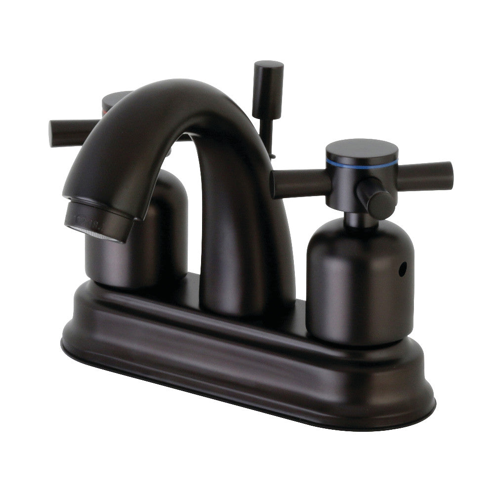 Kingston Brass FB5615DX 4 in. Centerset Bathroom Faucet, Oil Rubbed Bronze - BNGBath