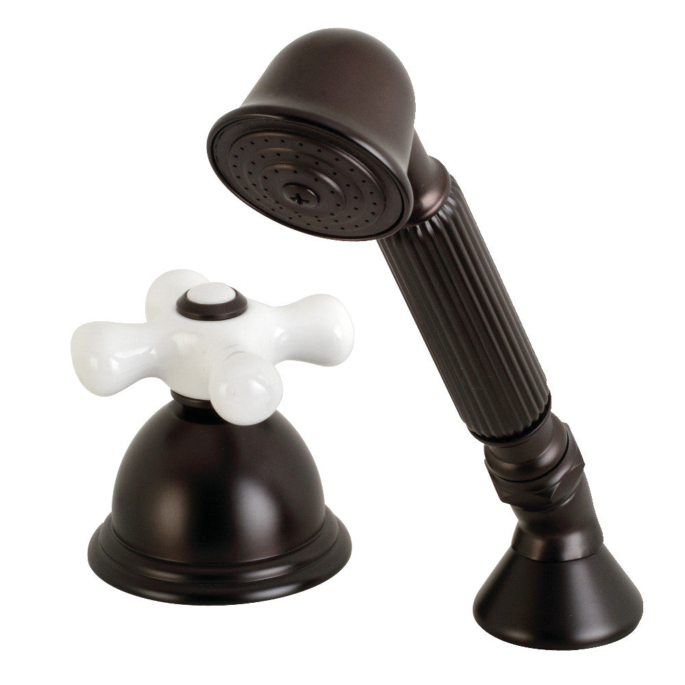 Kingston Brass KSK3355PXTR Transfer Valve Set for Roman Tub Faucet, Oil Rubbed Bronze - BNGBath