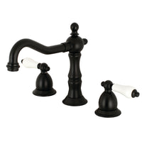 Thumbnail for Kingston Brass KS1970PL 8 in. Widespread Bathroom Faucet, Matte Black - BNGBath