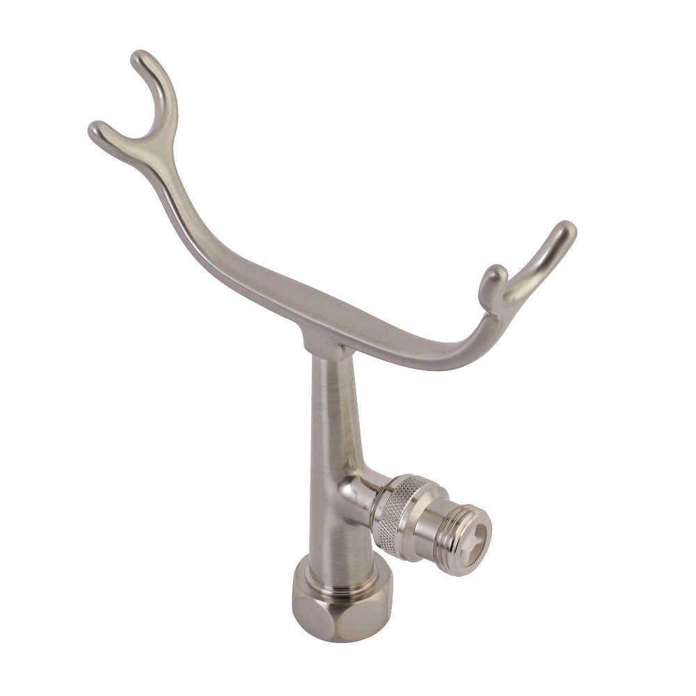 Aqua Vintage AET1010-8 Clawfoot Tub Faucet Cradle, Brushed Nickel - BNGBath