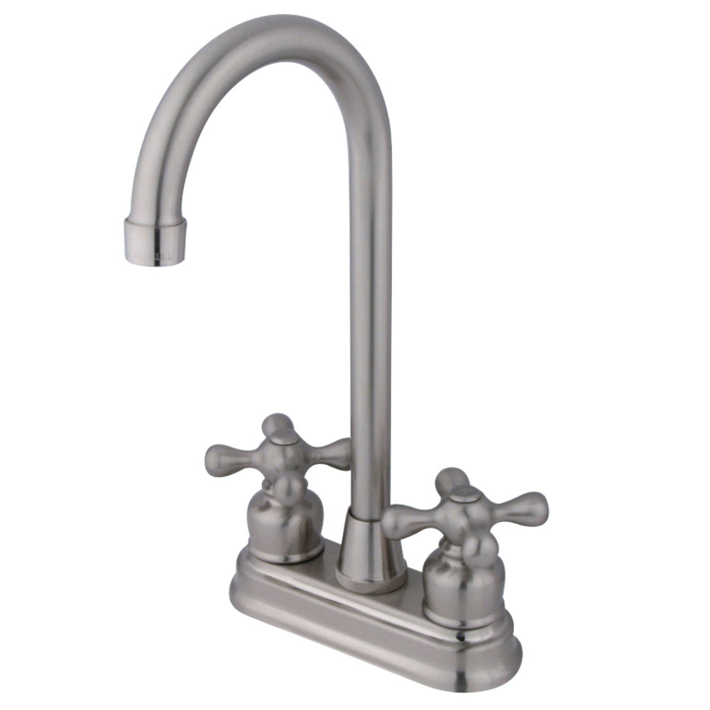 Kingston Brass KB498AX Bar Faucet, Brushed Nickel - BNGBath